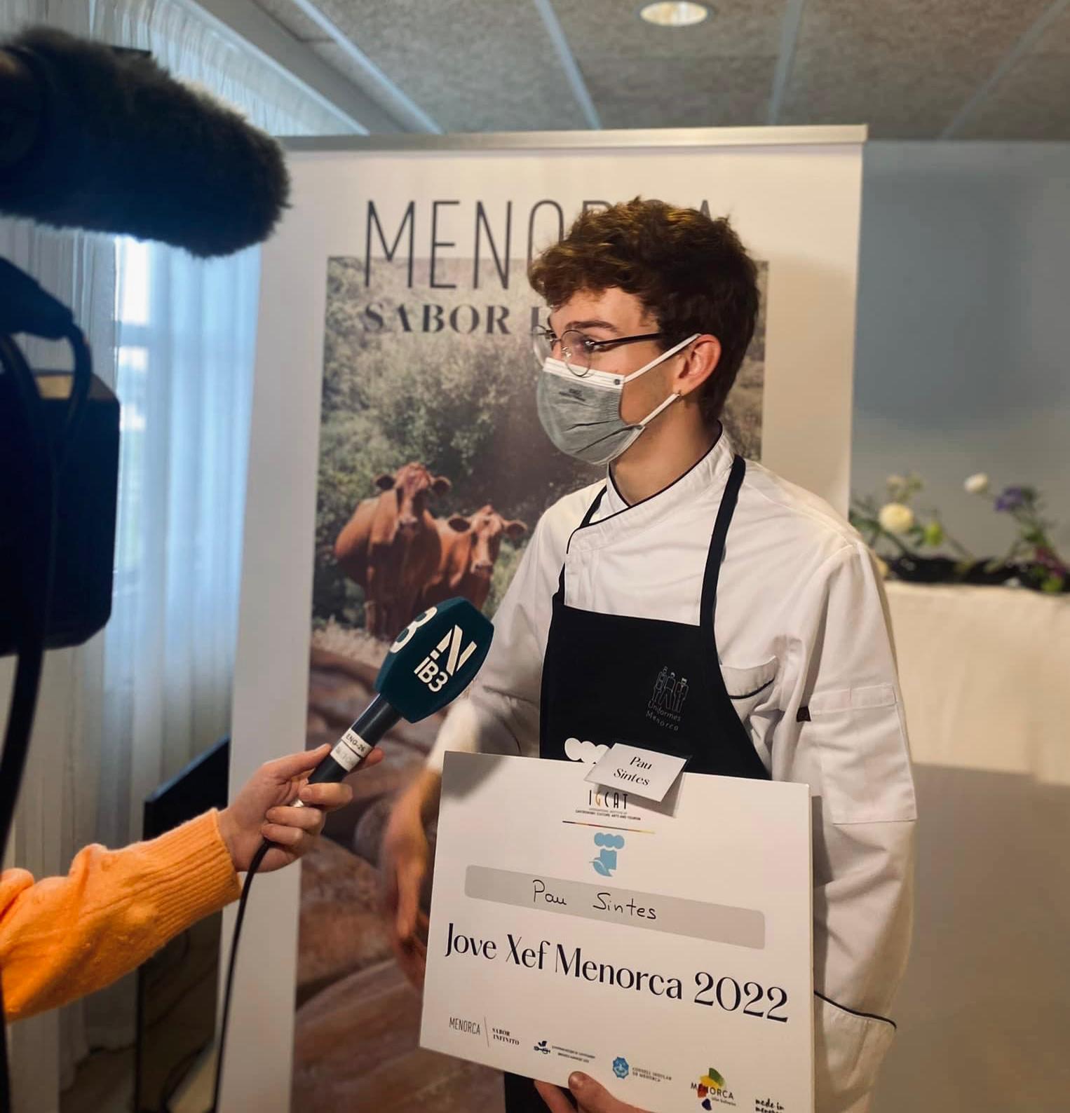 Photography from: Pau Sintes, mejor chef joven de Menorca 2022 | CETT